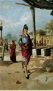 unknow artist Arab or Arabic people and life. Orientalism oil paintings 168 Spain oil painting artist